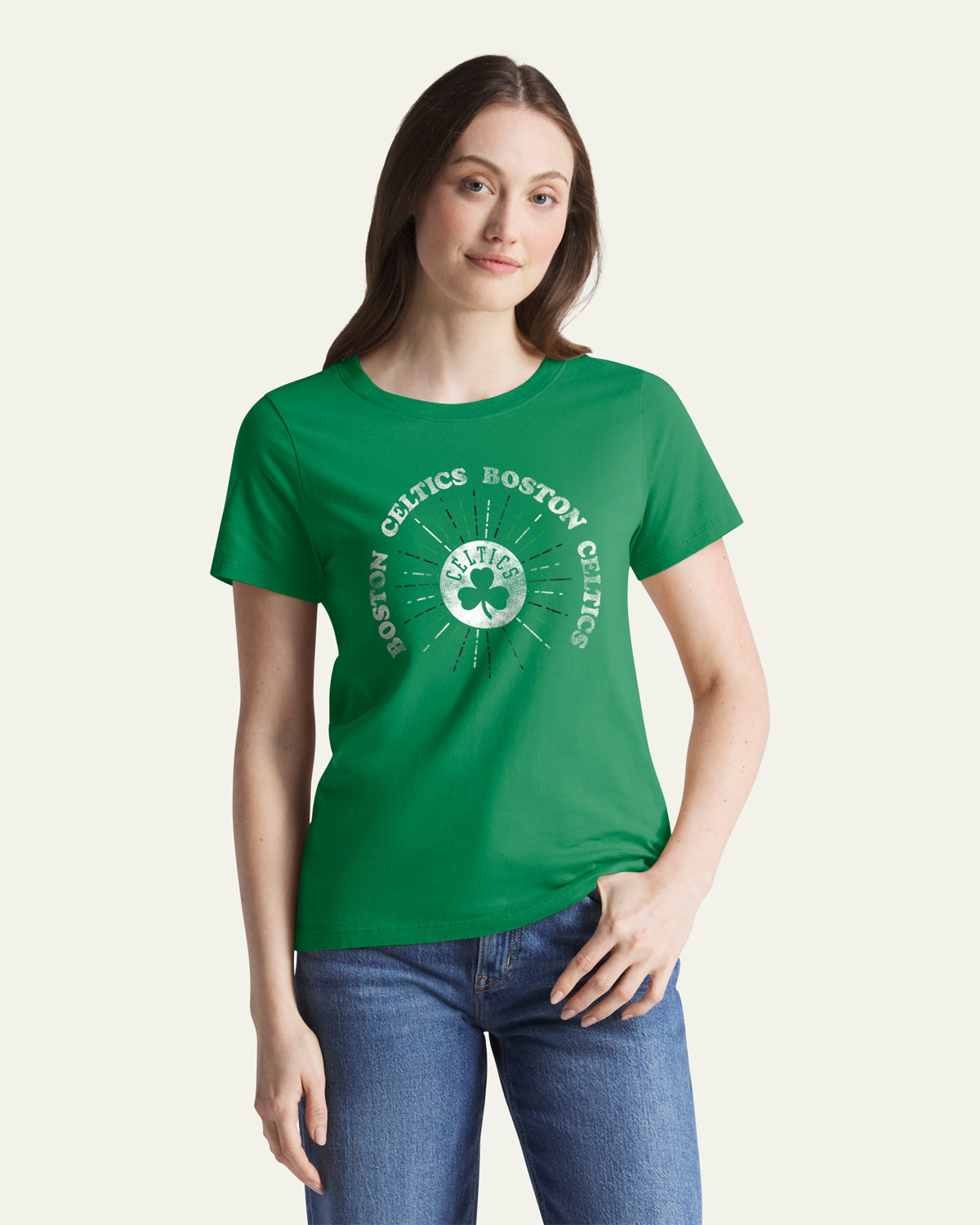 BOSTON CELTICS SHINE LINES '47 WOMEN'S EVERYDAY TEE