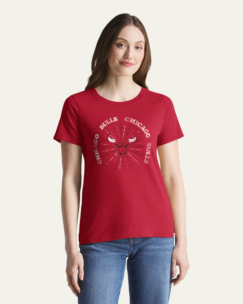 CHICAGO BULLS SHINE LINES '47 WOMEN'S EVERYDAY TEE