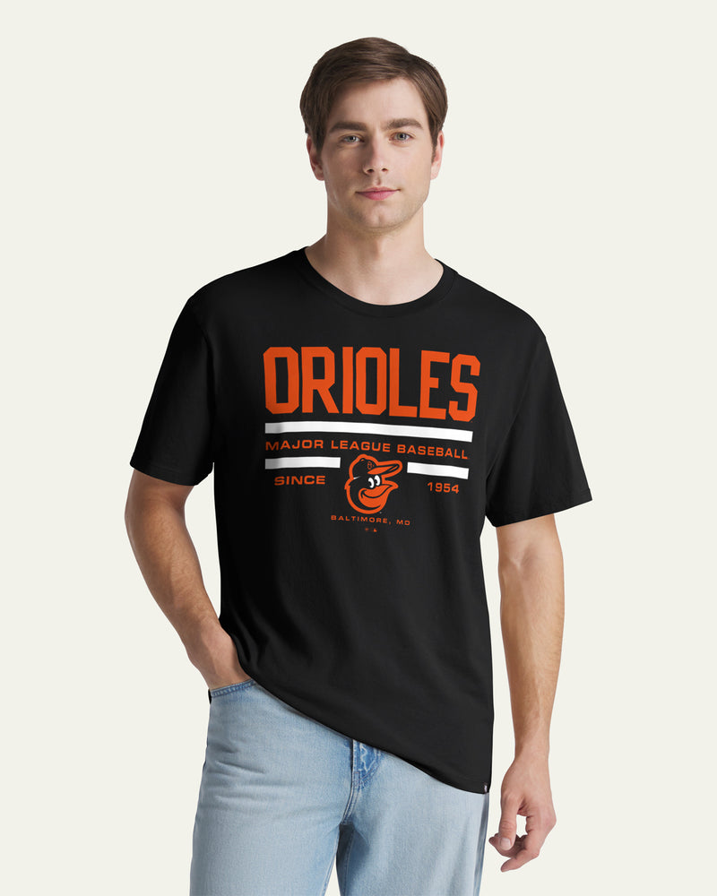 BALTIMORE ORIOLES STACK BLOCK '47 EVERYDAY TEE