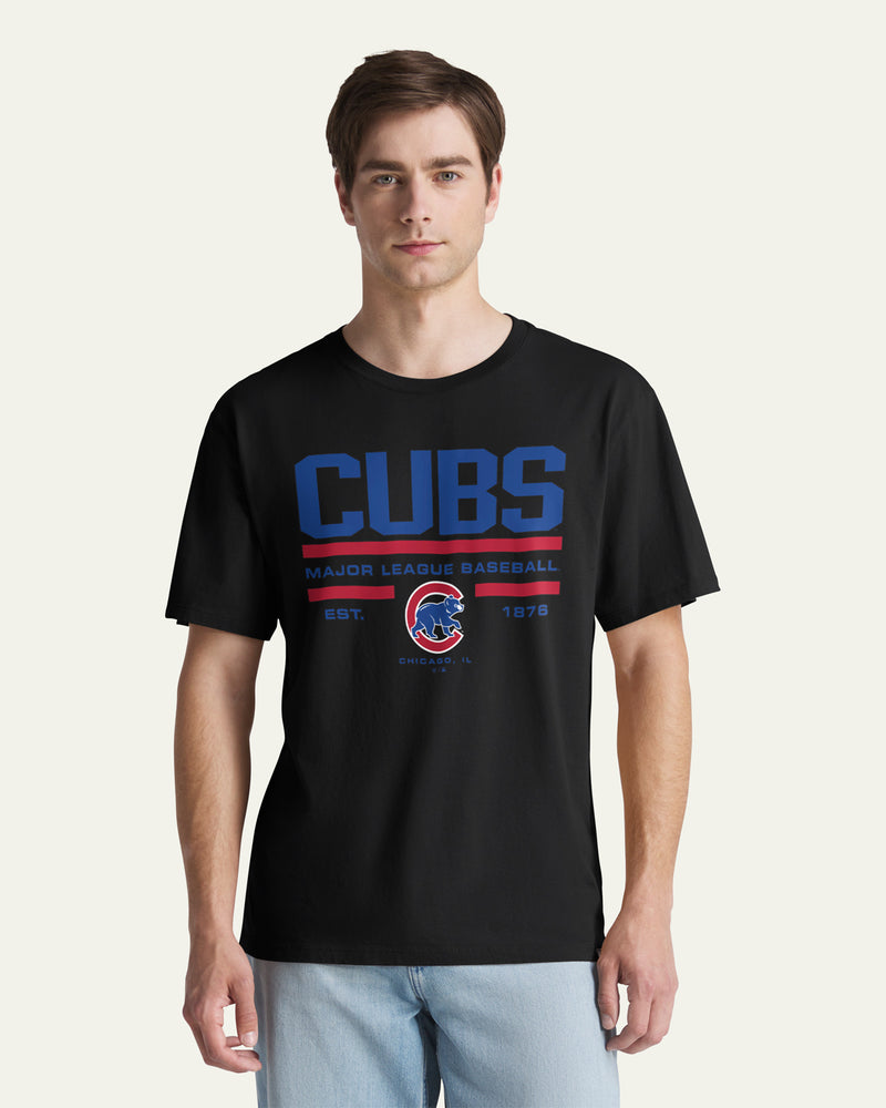 CHICAGO CUBS STACK BLOCK '47 EVERYDAY TEE