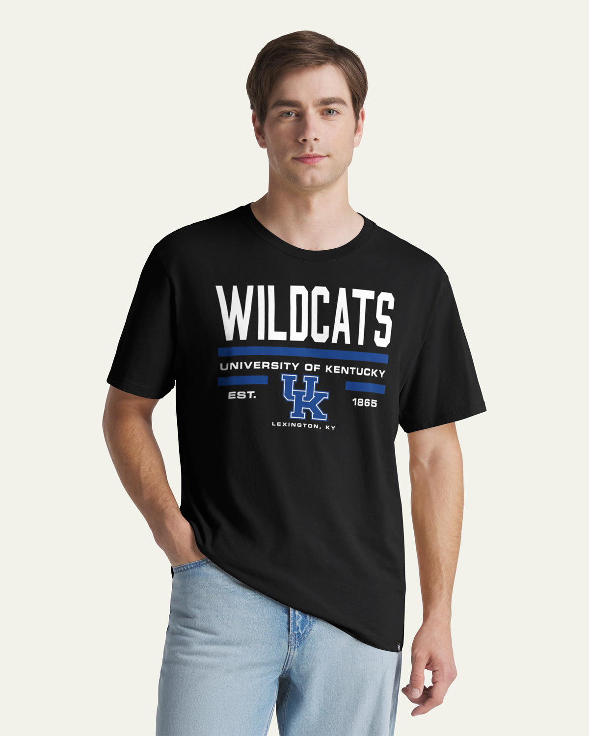 KENTUCKY WILDCATS STACK BLOCK '47 EVERYDAY TEE