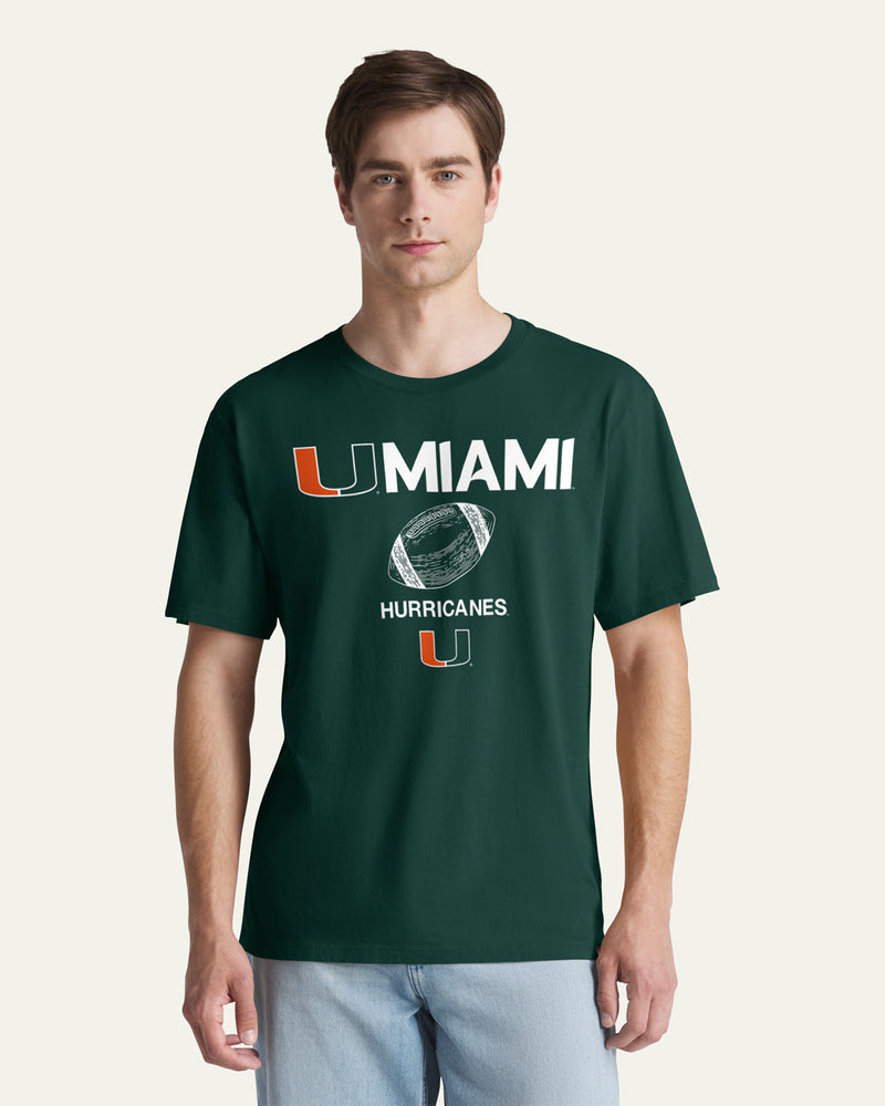 MIAMI HURRICANES PLAY BLOCK '47 EVERYDAY TEE