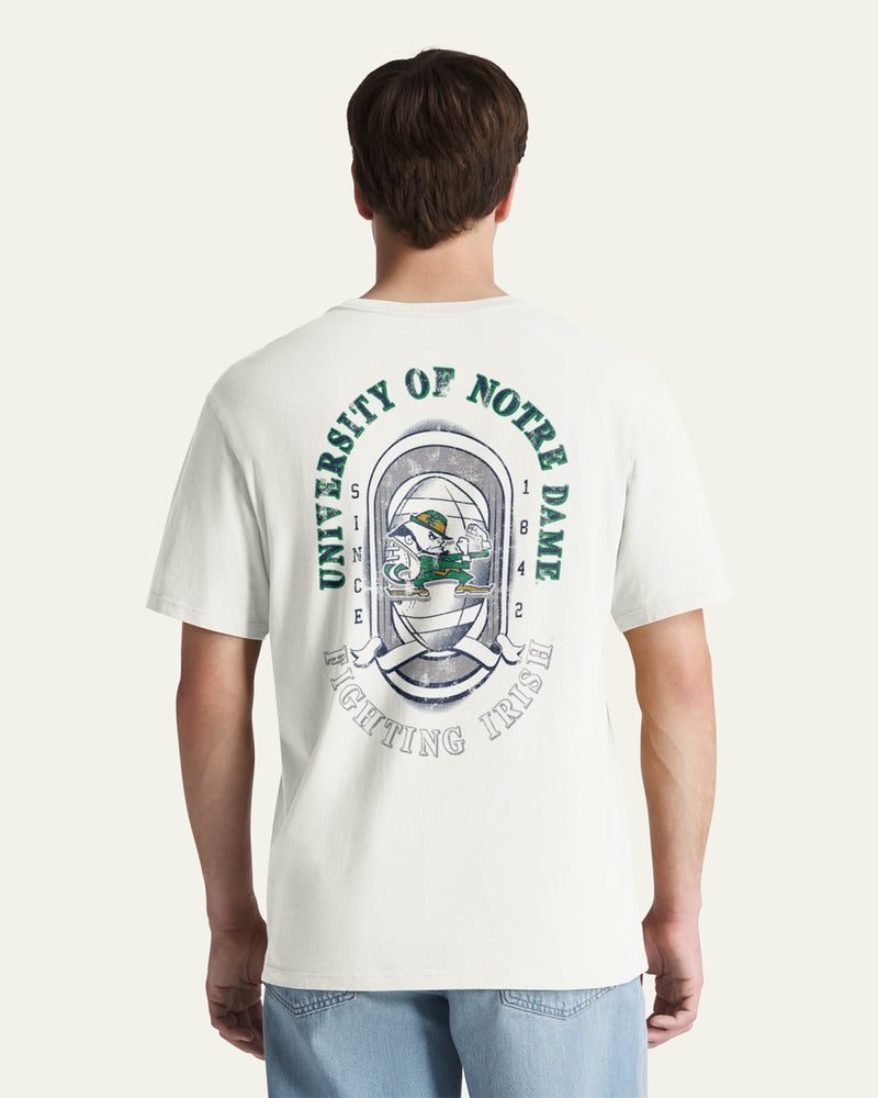 NOTRE DAME FIGHTING IRISH OVAL SPORT BACKER '47 EVERYDAY TEE