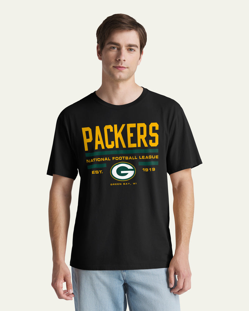 GREEN BAY PACKERS STACK BLOCK '47 EVERYDAY TEE
