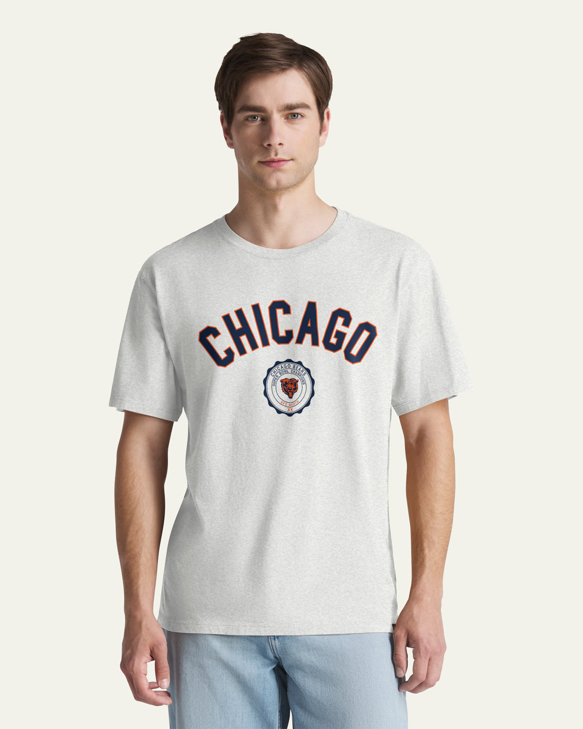 CHICAGO BEARS CREST BEND '47 EVERYDAY TEE