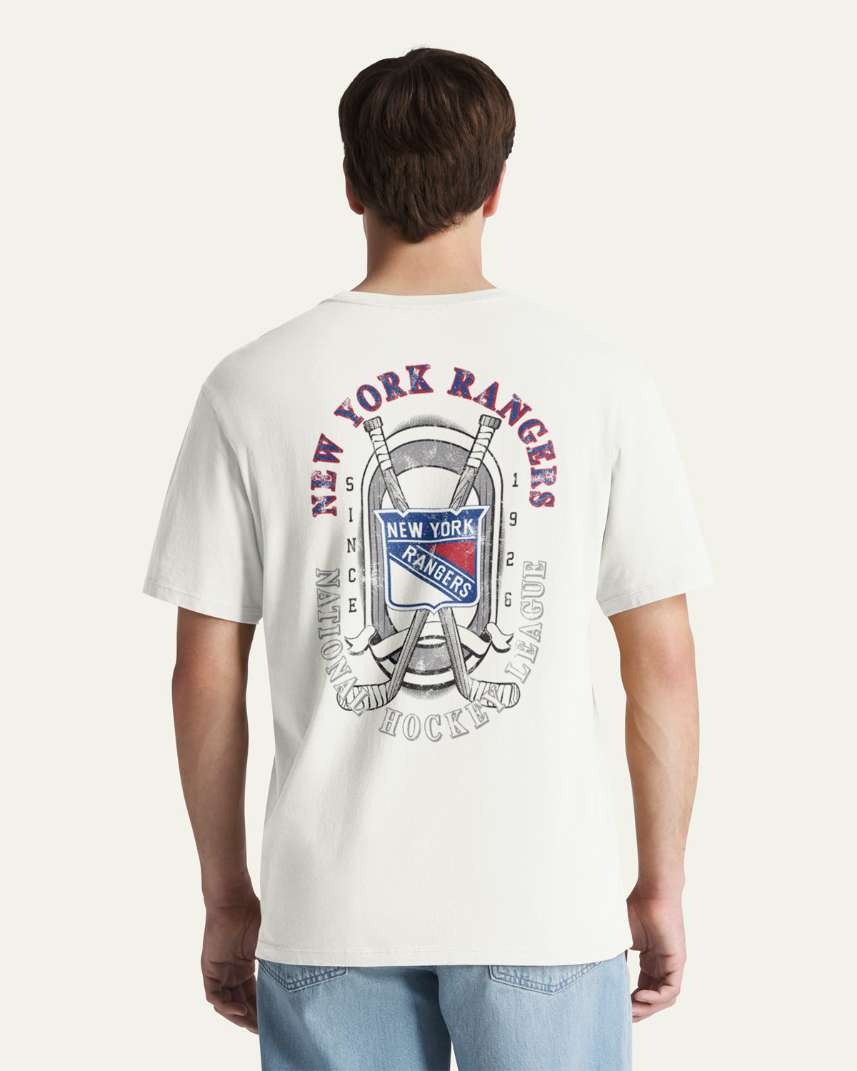 NEW YORK RANGERS OVAL SPORT BACKER '47 EVERYDAY TEE