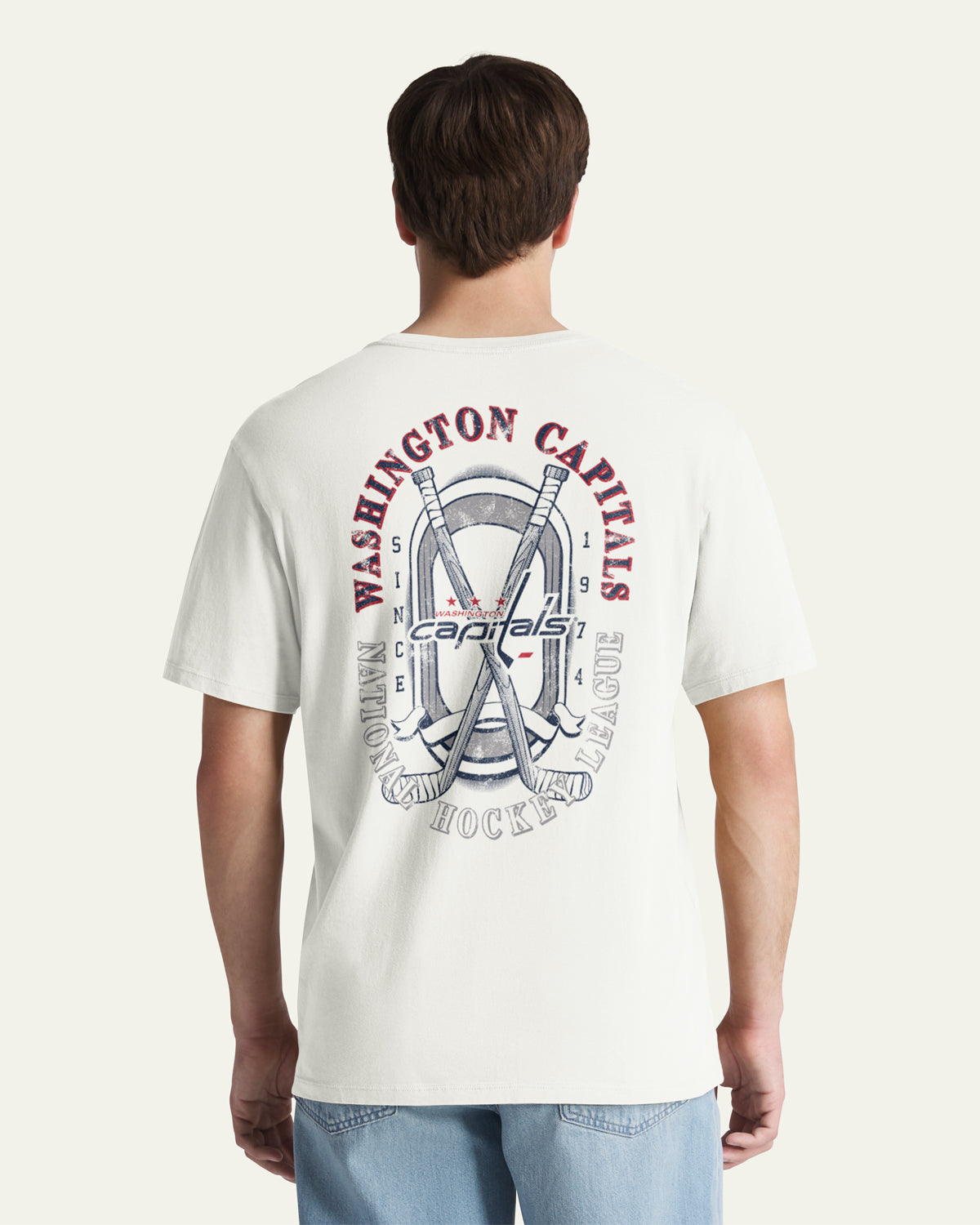 WASHINGTON CAPITALS OVAL SPORT BACKER '47 EVERYDAY TEE