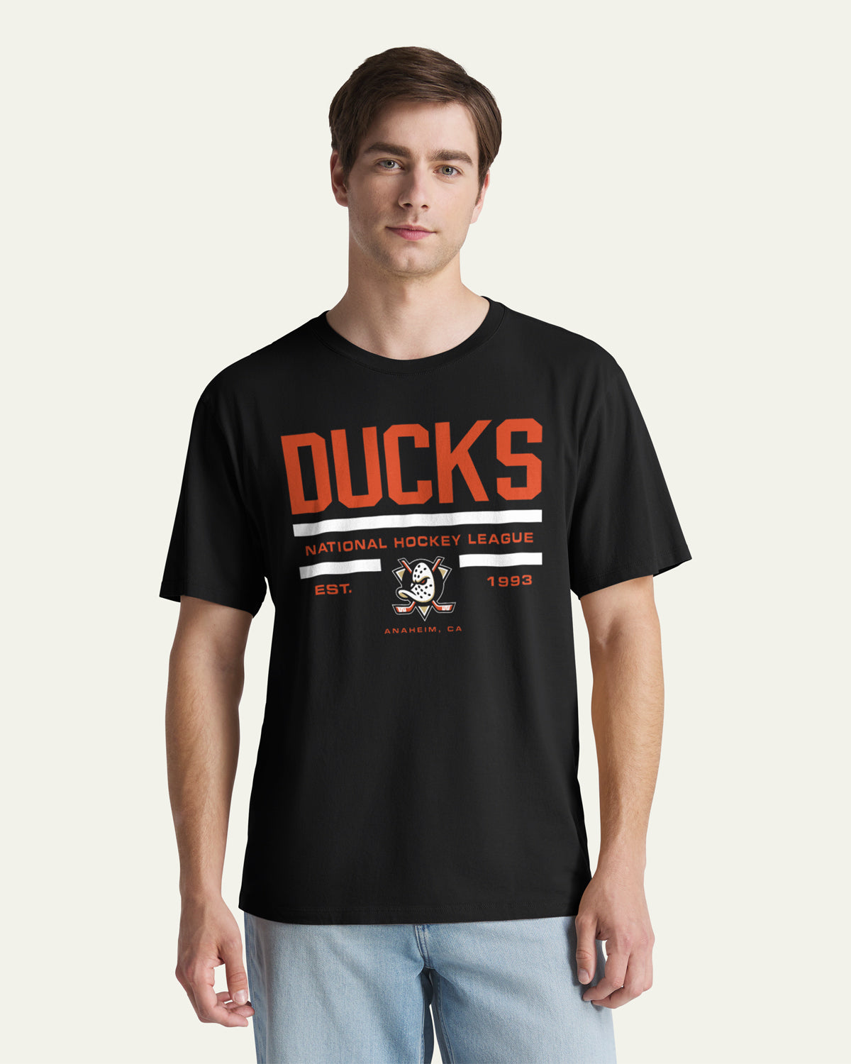 ANAHEIM DUCKS STACK BLOCK '47 EVERYDAY TEE