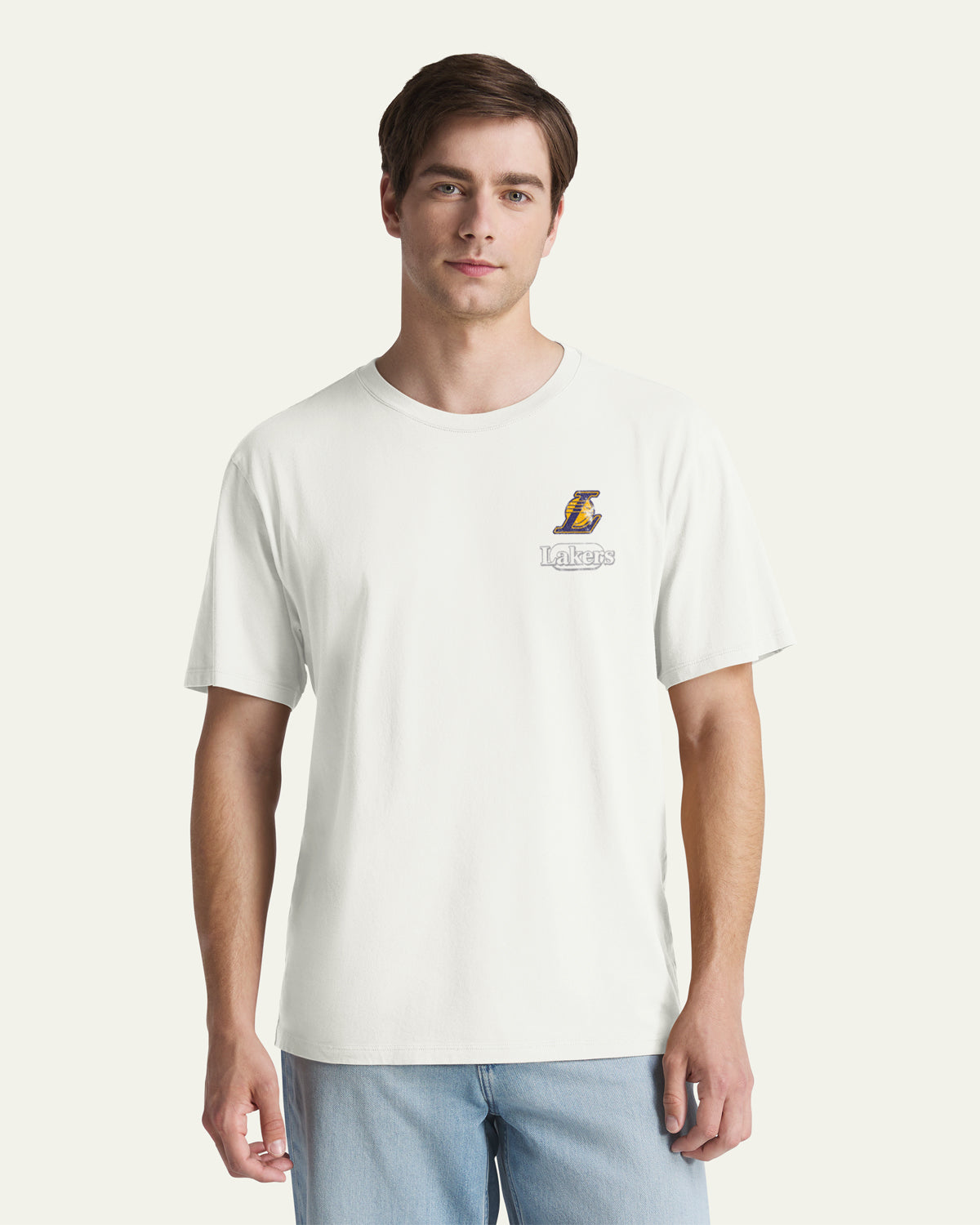 LOS ANGELES LAKERS OVAL SPORT BACKER '47 EVERYDAY TEE