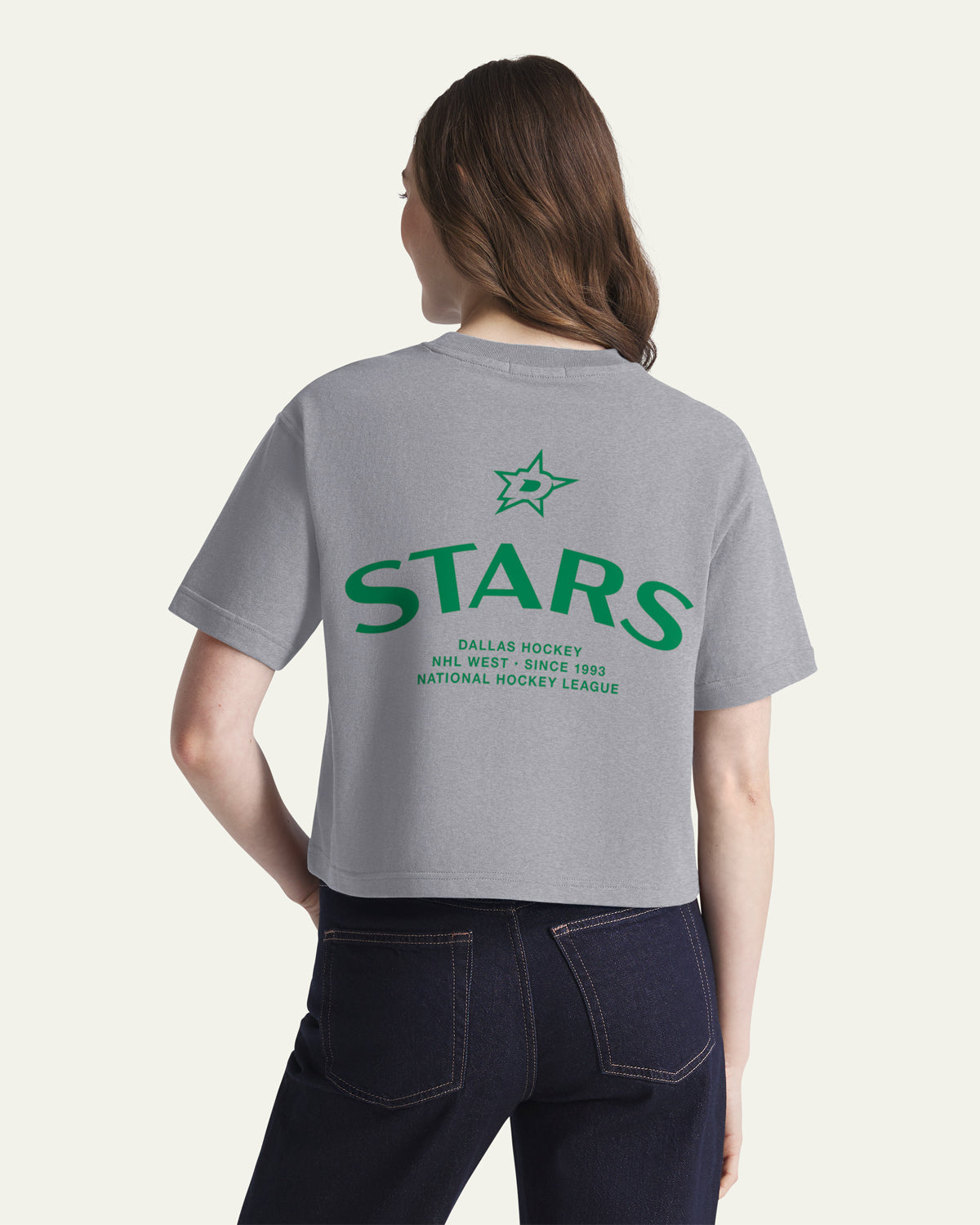 DALLAS STARS HADRIAN '47 FOUNDATION CROP TEE WOMENS