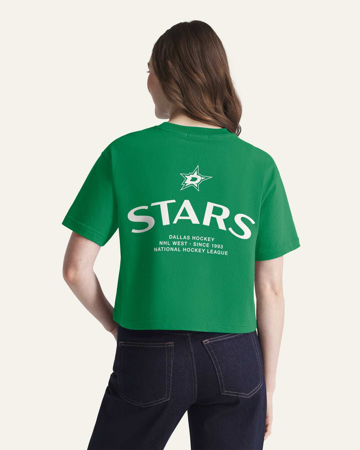 DALLAS STARS HADRIAN '47 FOUNDATION CROP TEE WOMENS