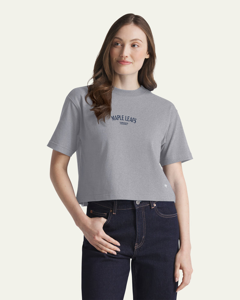 TORONTO MAPLE LEAFS HADRIAN '47 FOUNDATION CROP TEE WOMENS