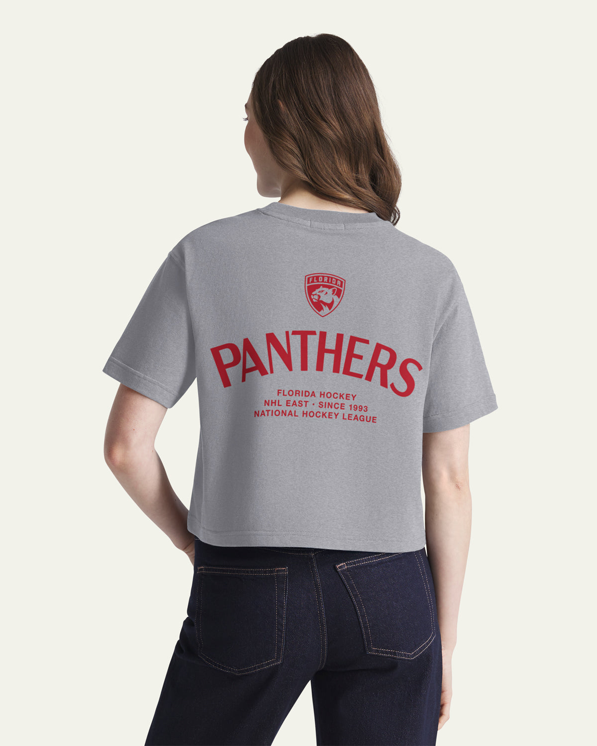 FLORIDA PANTHERS HADRIAN '47 FOUNDATION CROP TEE WOMENS
