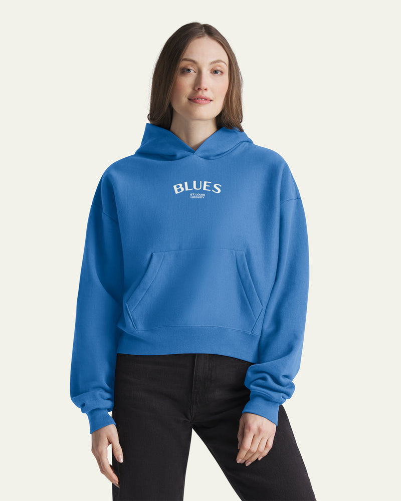 ST LOUIS BLUES HADRIAN '47 FOUNDATION HOOD WOMENS