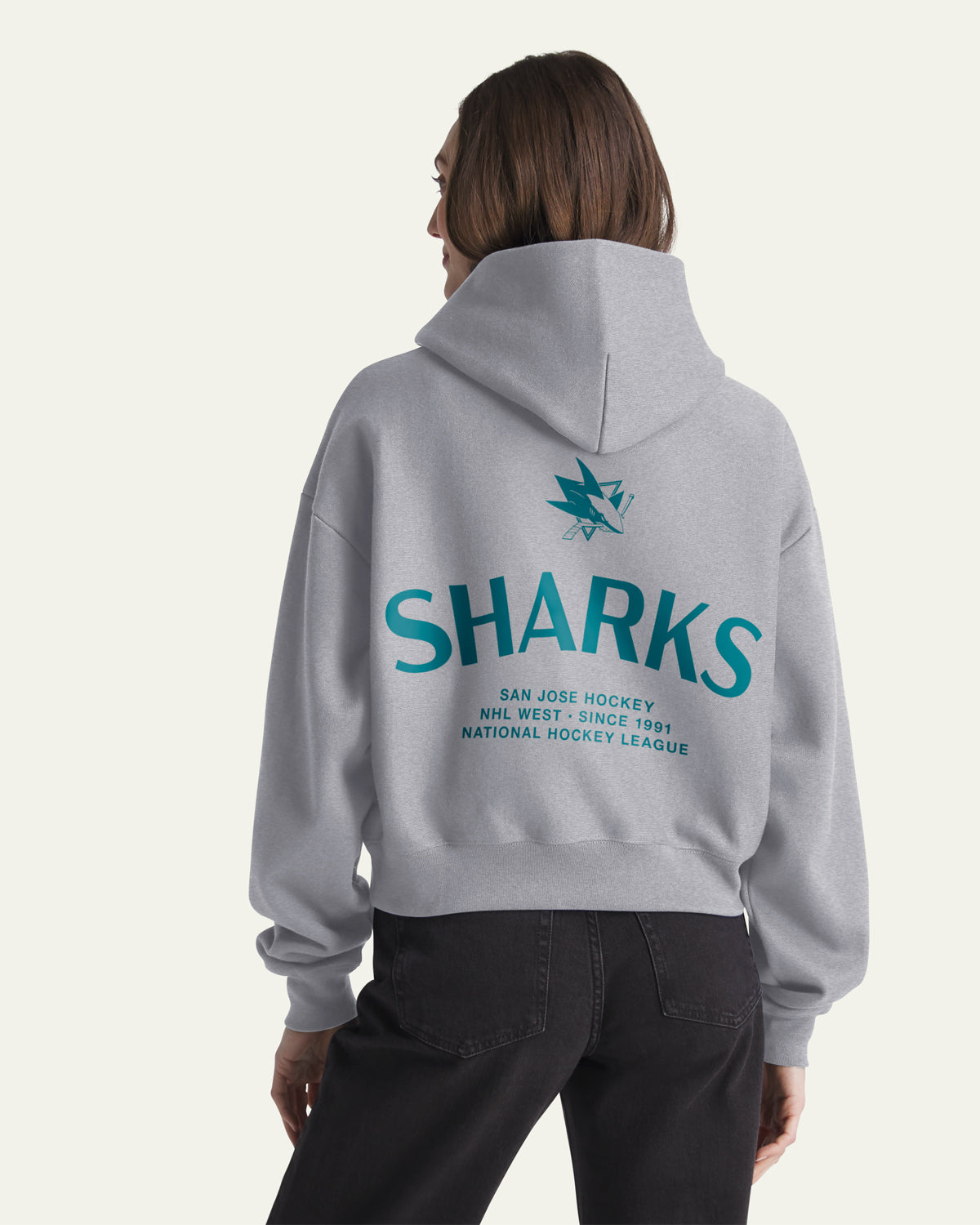 SAN JOSE SHARKS HADRIAN '47 FOUNDATION HOOD WOMENS