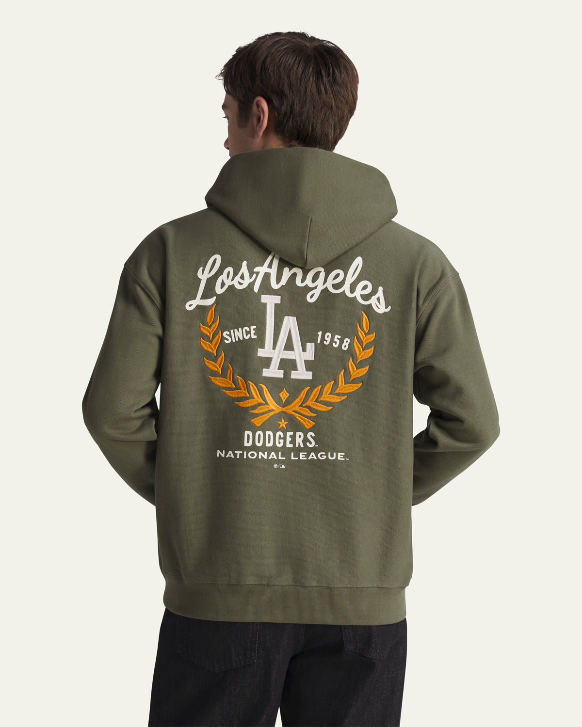LOS ANGELES DODGERS SOUVENIR LAURELS '47 FOUNDATION HOOD