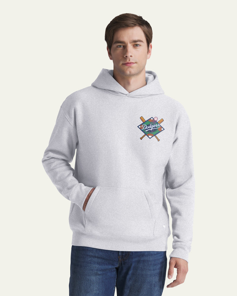 LOS ANGELES DODGERS COOPERSTOWN VARSITY HOUSE BACKER '47 FOUNDATION HOOD