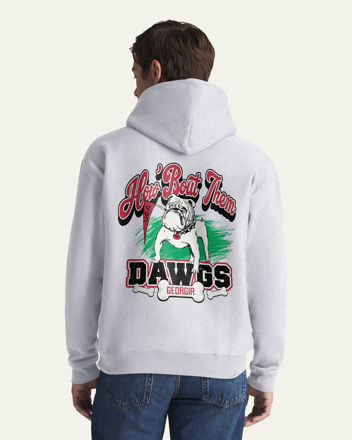 GEORGIA BULLDOGS VINTAGE VARSITY HOUSE BACKER '47 FOUNDATION HOOD