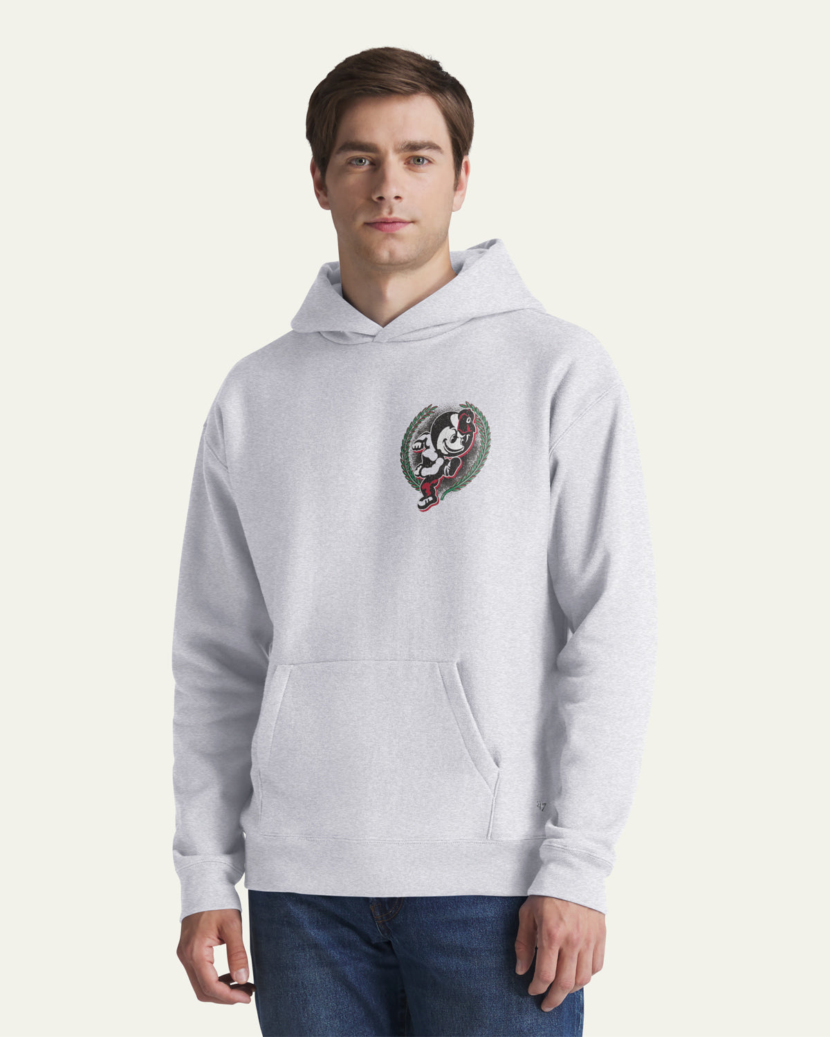 OHIO STATE BUCKEYES VINTAGE VARSITY HOUSE BACKER '47 FOUNDATION HOOD