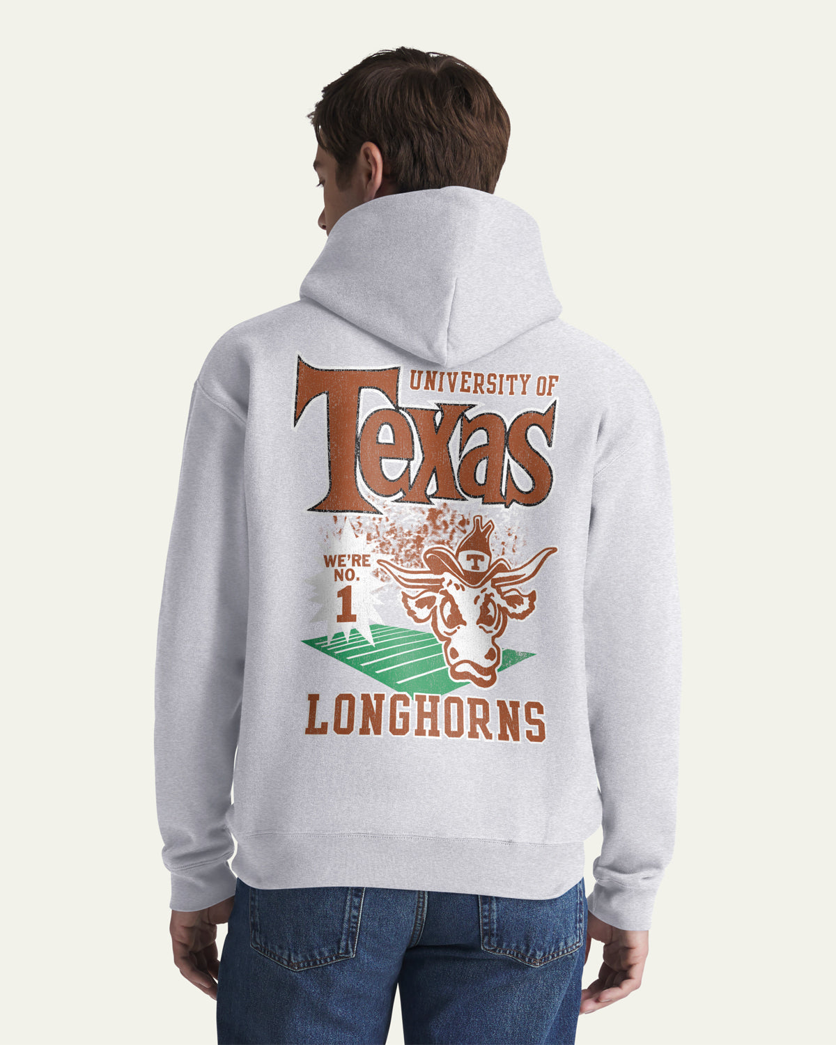 TEXAS LONGHORNS VINTAGE VARSITY HOUSE BACKER '47 FOUNDATION HOOD
