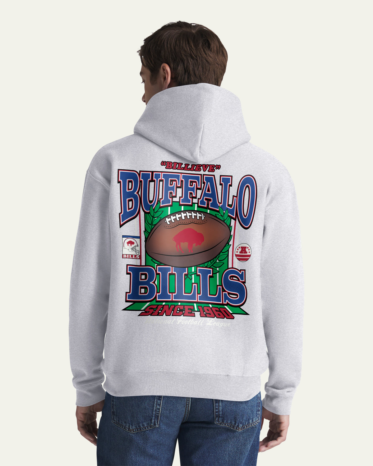 BUFFALO BILLS HISTORIC VARSITY HOUSE BACKER '47 FOUNDATION HOOD