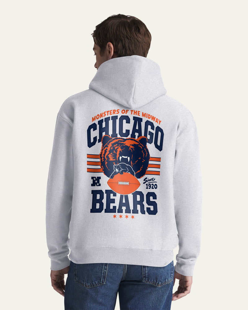 CHICAGO BEARS HISTORIC VARSITY HOUSE BACKER '47 FOUNDATION HOOD