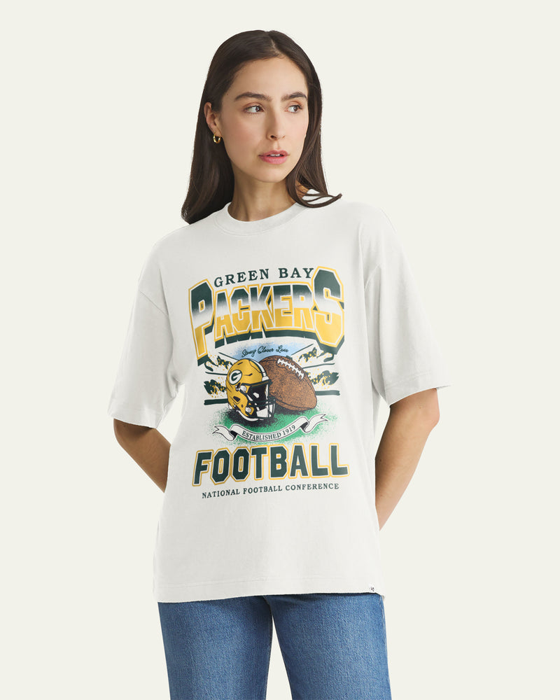 GREEN BAY PACKERS STONEY CLOVER LANE X '47 WOMEN'S FOUNDATION TEE