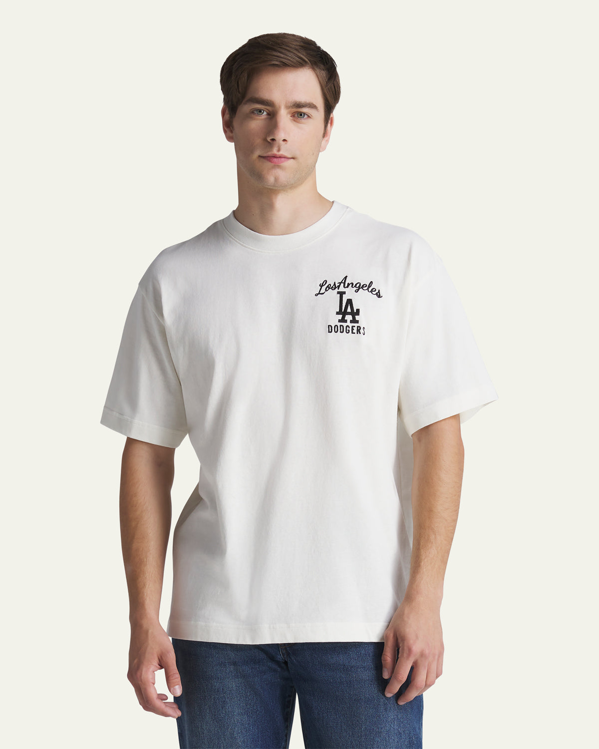 LOS ANGELES DODGERS SOUVENIR DRAGON '47 FOUNDATION TEE
