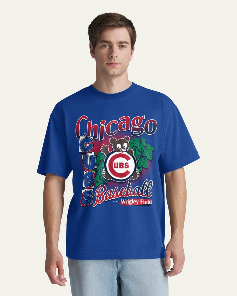 CHICAGO CUBS COOPERSTOWN VARSITY HOUSE '47 FOUNDATION TEE