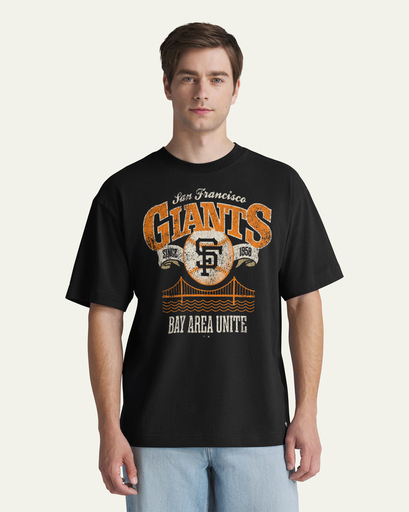 SAN FRANCISCO GIANTS COOPERSTOWN VARSITY HOUSE '47 FOUNDATION TEE