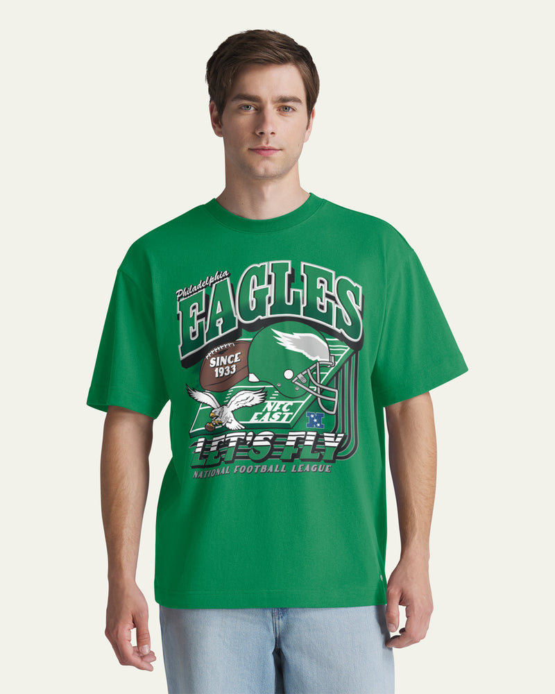 PHILADELPHIA EAGLES HISTORIC VARSITY HOUSE '47 FOUNDATION TEE