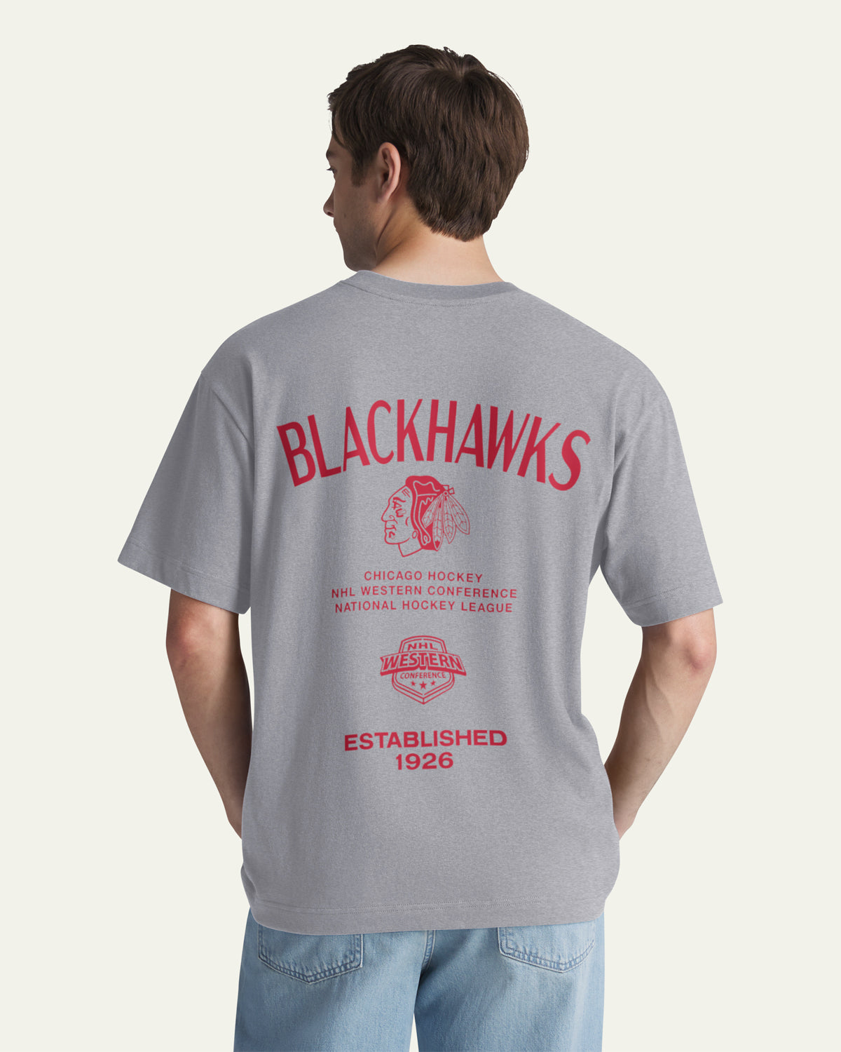 CHICAGO BLACKHAWKS CONSTANTINE '47 FOUNDATION TEE