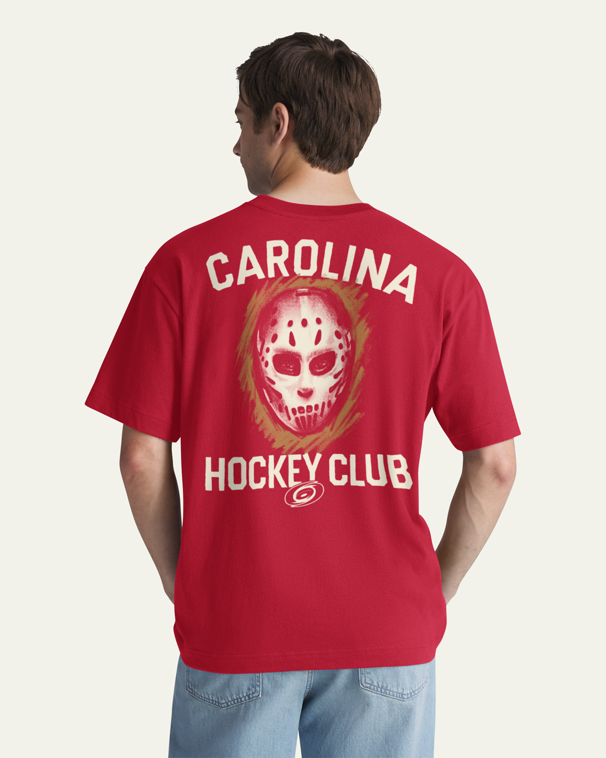 CAROLINA HURRICANES MASK BACK '47 FOUNDATION TEE