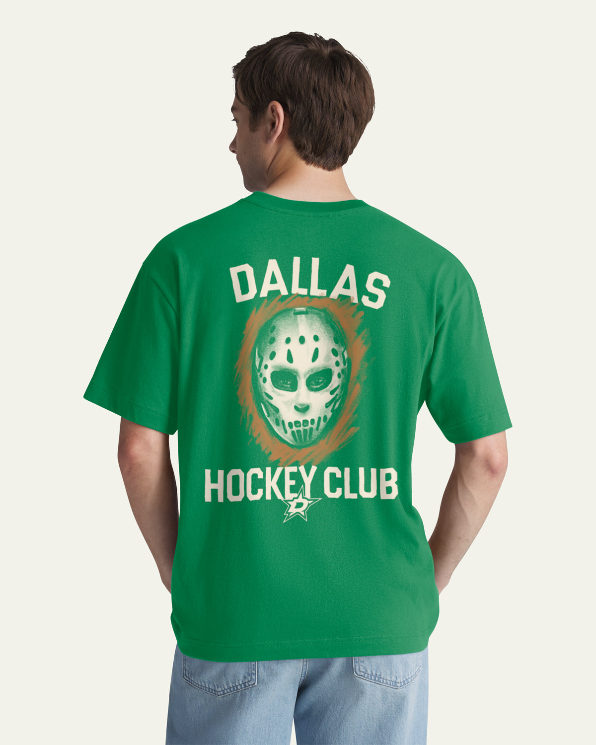 DALLAS STARS MASK BACK '47 FOUNDATION TEE