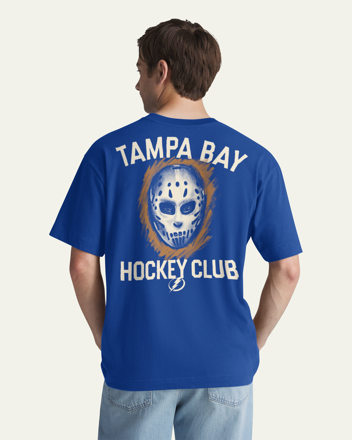 TAMPA BAY LIGHTNING MASK BACK '47 FOUNDATION TEE
