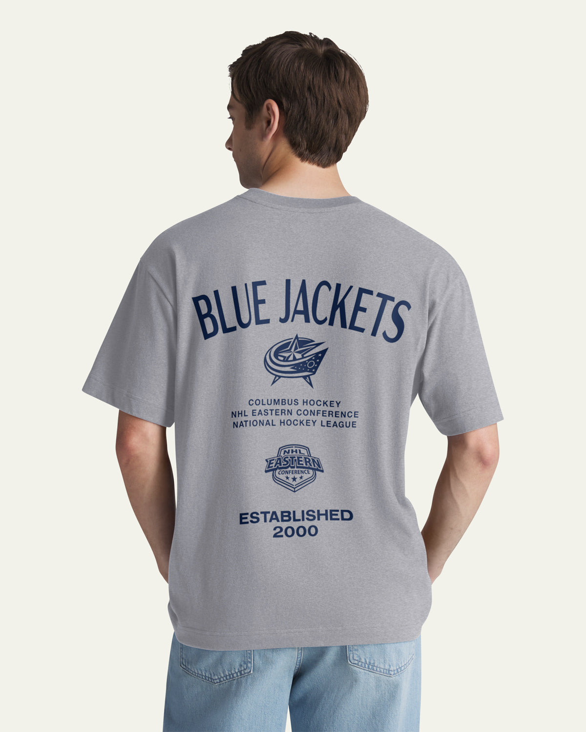 COLUMBUS BLUE JACKETS CONSTANTINE '47 FOUNDATION TEE
