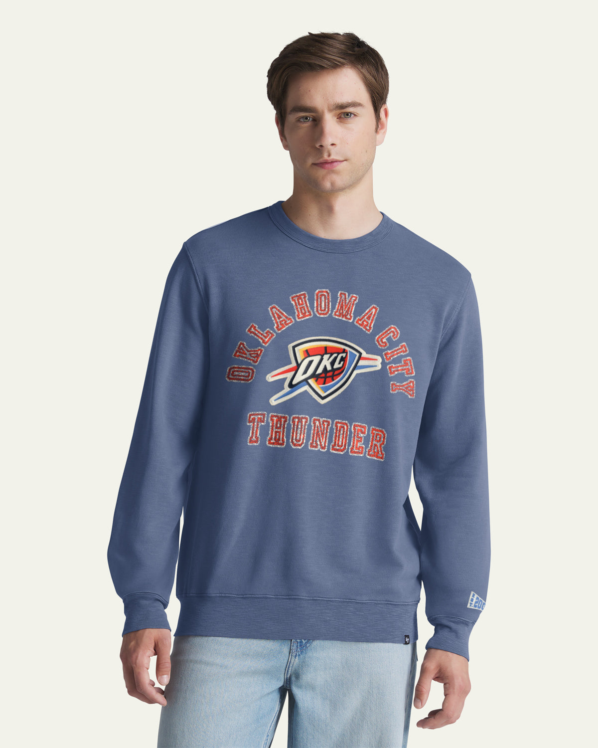 OKLAHOMA CITY THUNDER CALDERWOOD '47 FRENCH TERRY CREW