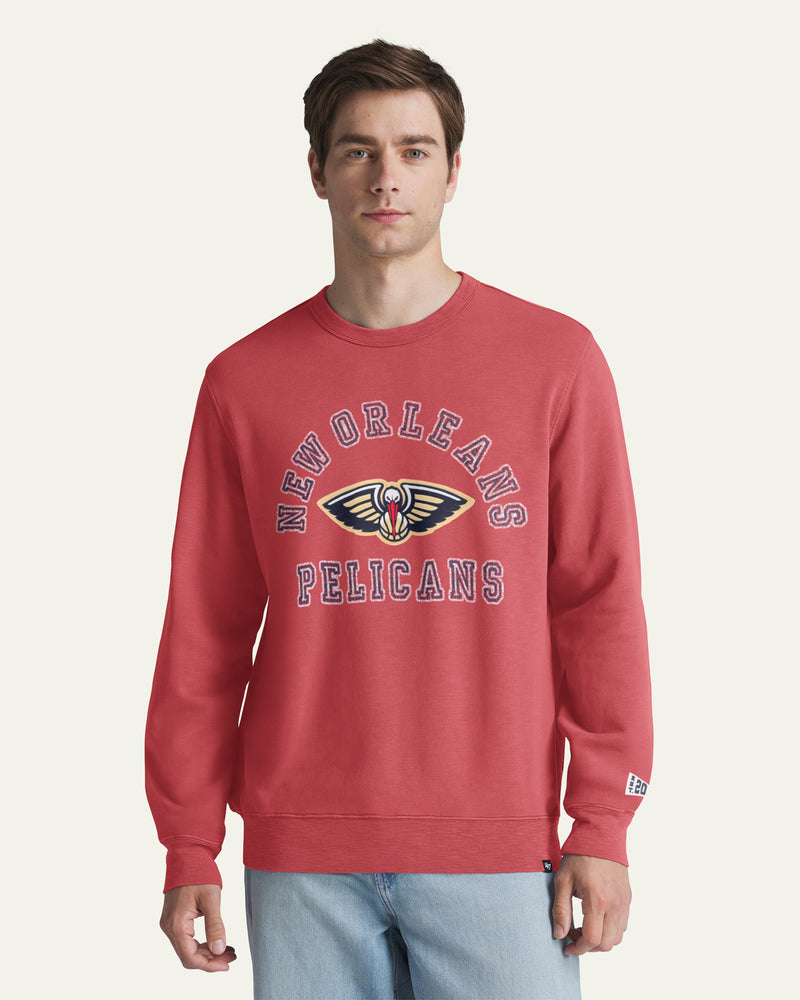 NEW ORLEANS PELICANS CALDERWOOD '47 FRENCH TERRY CREW