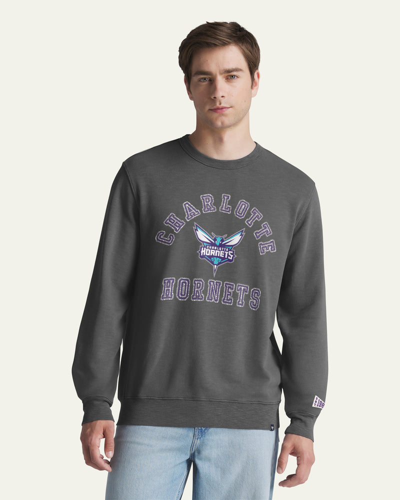 CHARLOTTE HORNETS CALDERWOOD '47 FRENCH TERRY CREW