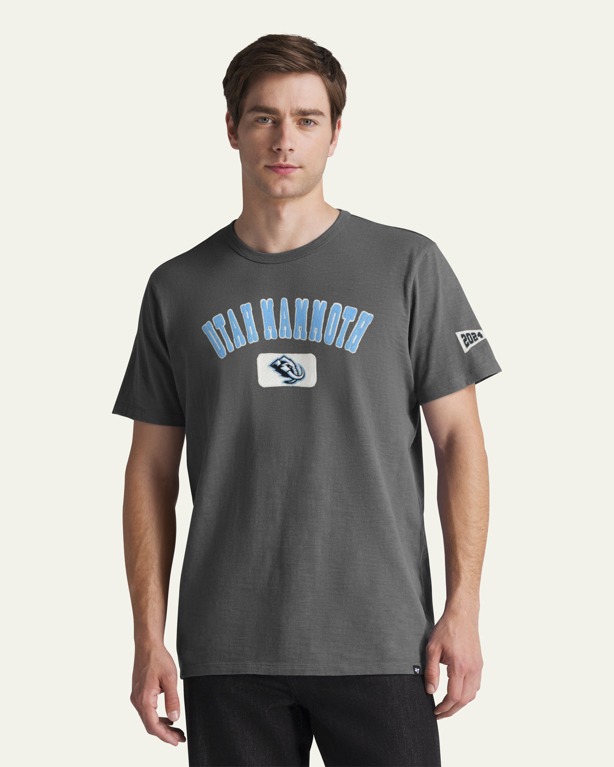 UTAH MAMMOTH SEYMOORE WELL WORN '47 HEAVY SLUB TEE
