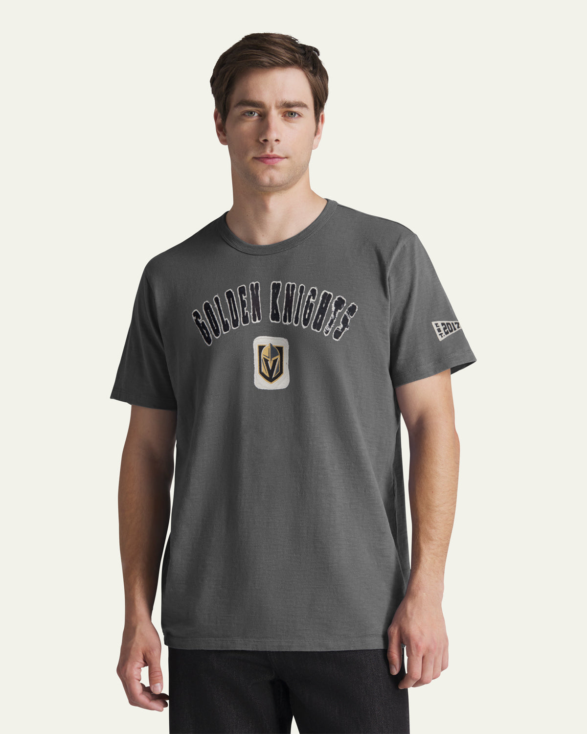 VEGAS GOLDEN KNIGHTS SEYMOORE WELL WORN '47 HEAVY SLUB TEE