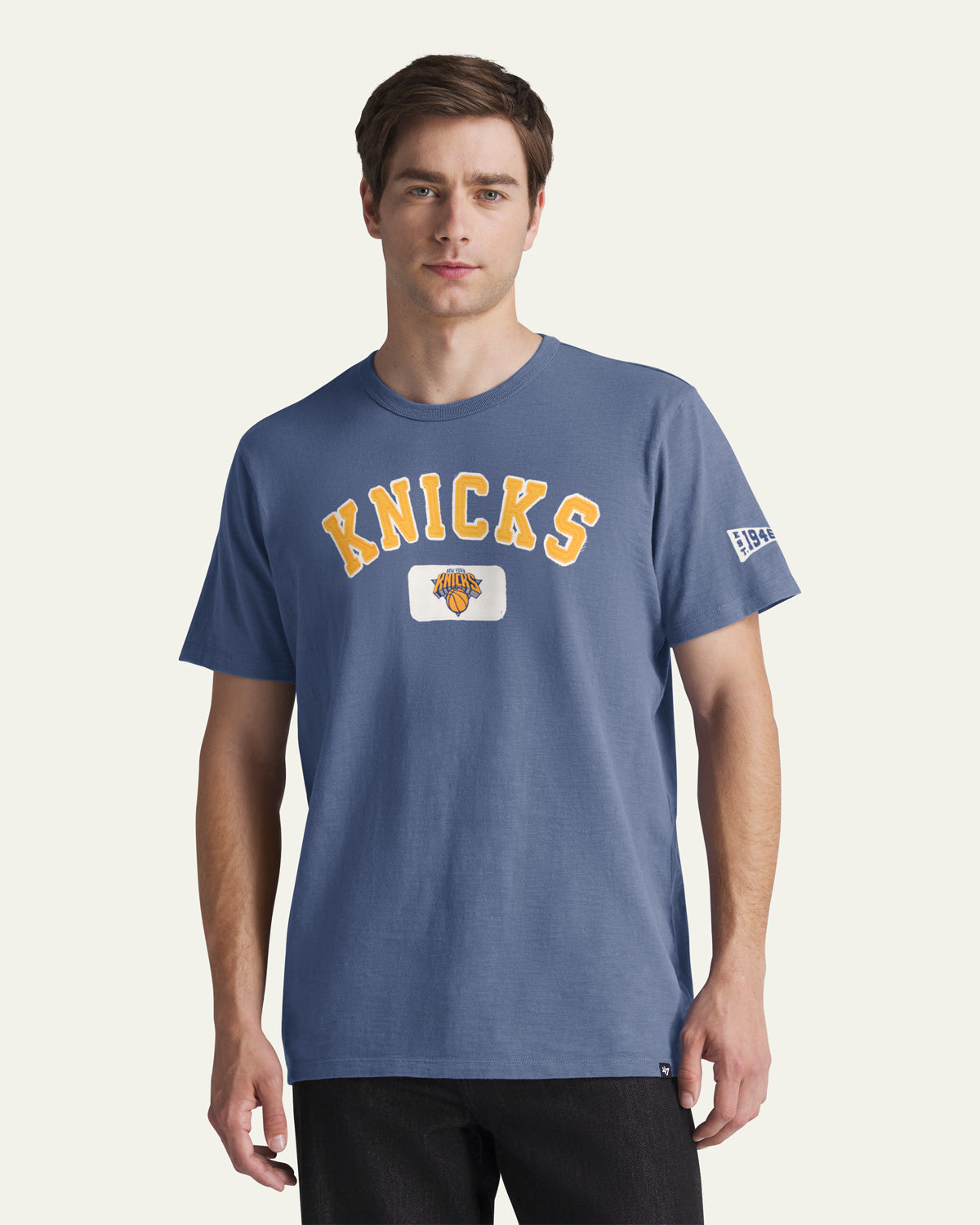 NEW YORK KNICKS SEYMOORE '47 HEAVY SLUB TEE