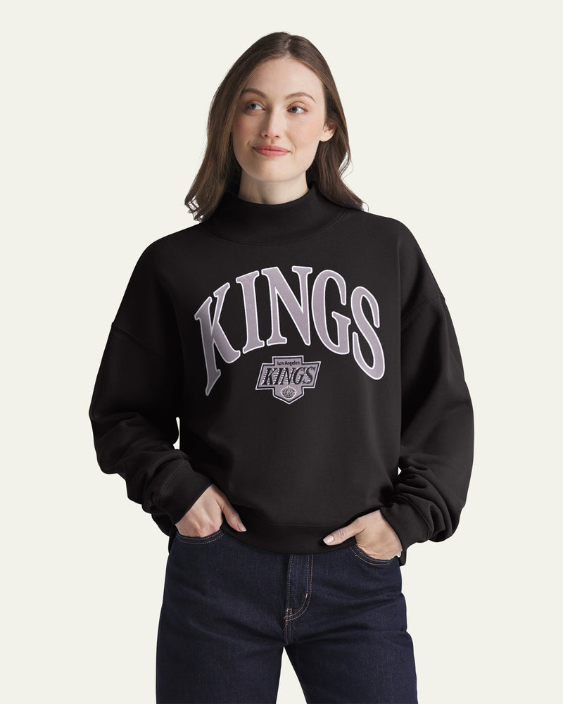 LOS ANGELES KINGS VANTAGE '47 WOMEN'S MOCK NECK PULLOVER
