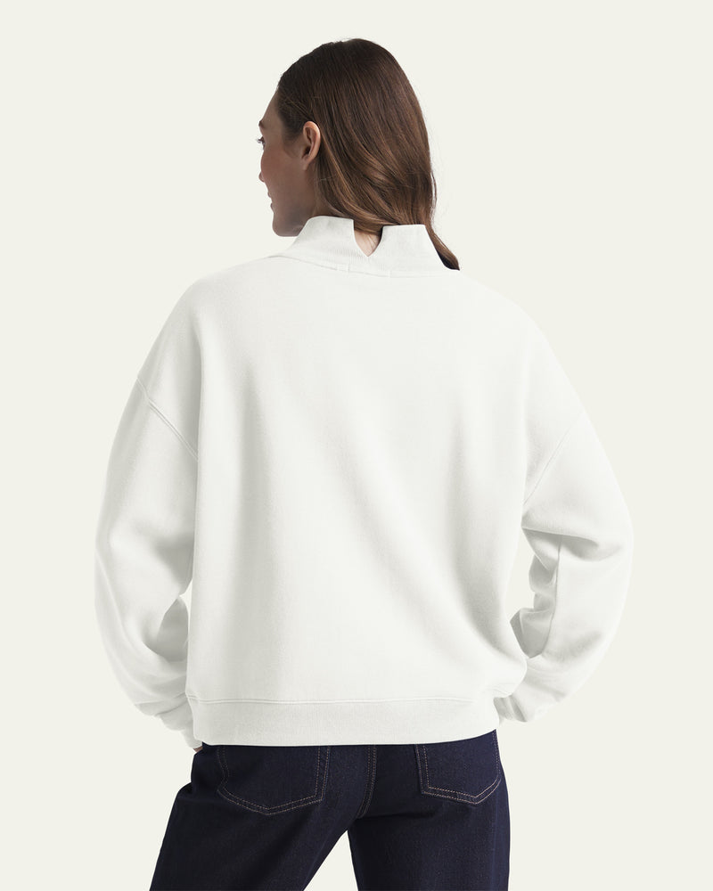 PHILADELPHIA FLYERS VANTAGE '47 WOMEN'S MOCK NECK PULLOVER