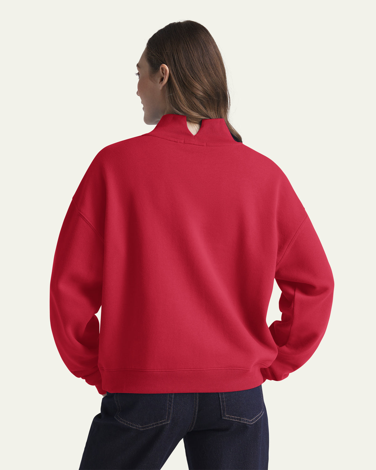 WASHINGTON CAPITALS VANTAGE '47 WOMEN'S MOCK NECK PULLOVER