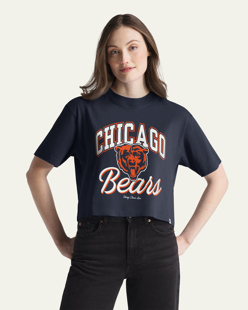 CHICAGO BEARS STONEY CLOVER LANE X '47 WOMEN'S REED CITY TEE
