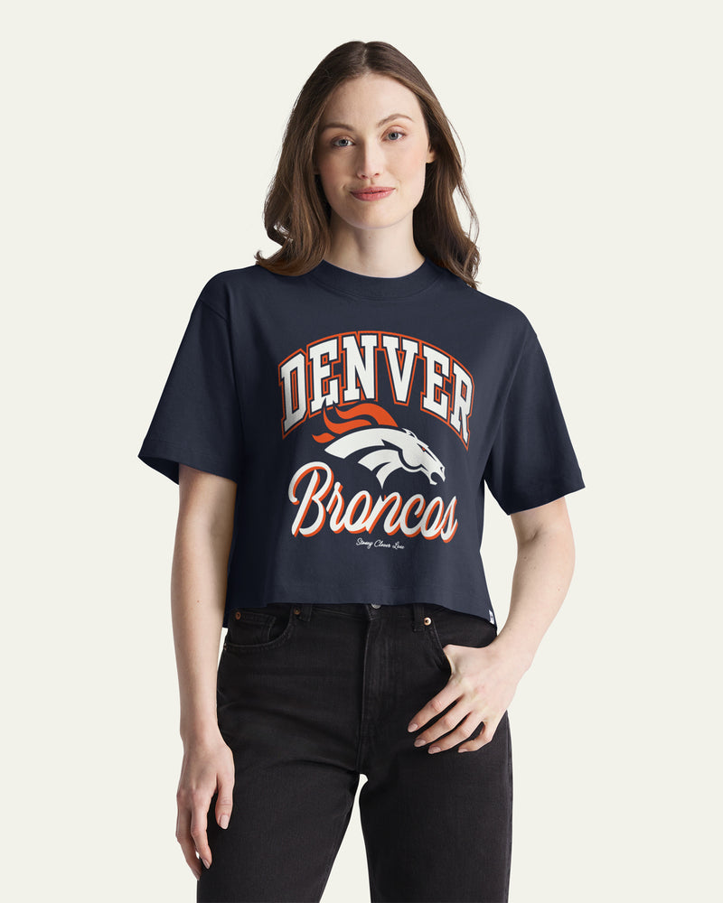 DENVER BRONCOS STONEY CLOVER LANE X '47 WOMEN'S REED CITY TEE
