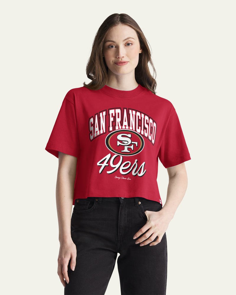SAN FRANCISCO 49ERS STONEY CLOVER LANE X '47 WOMEN'S REED CITY TEE