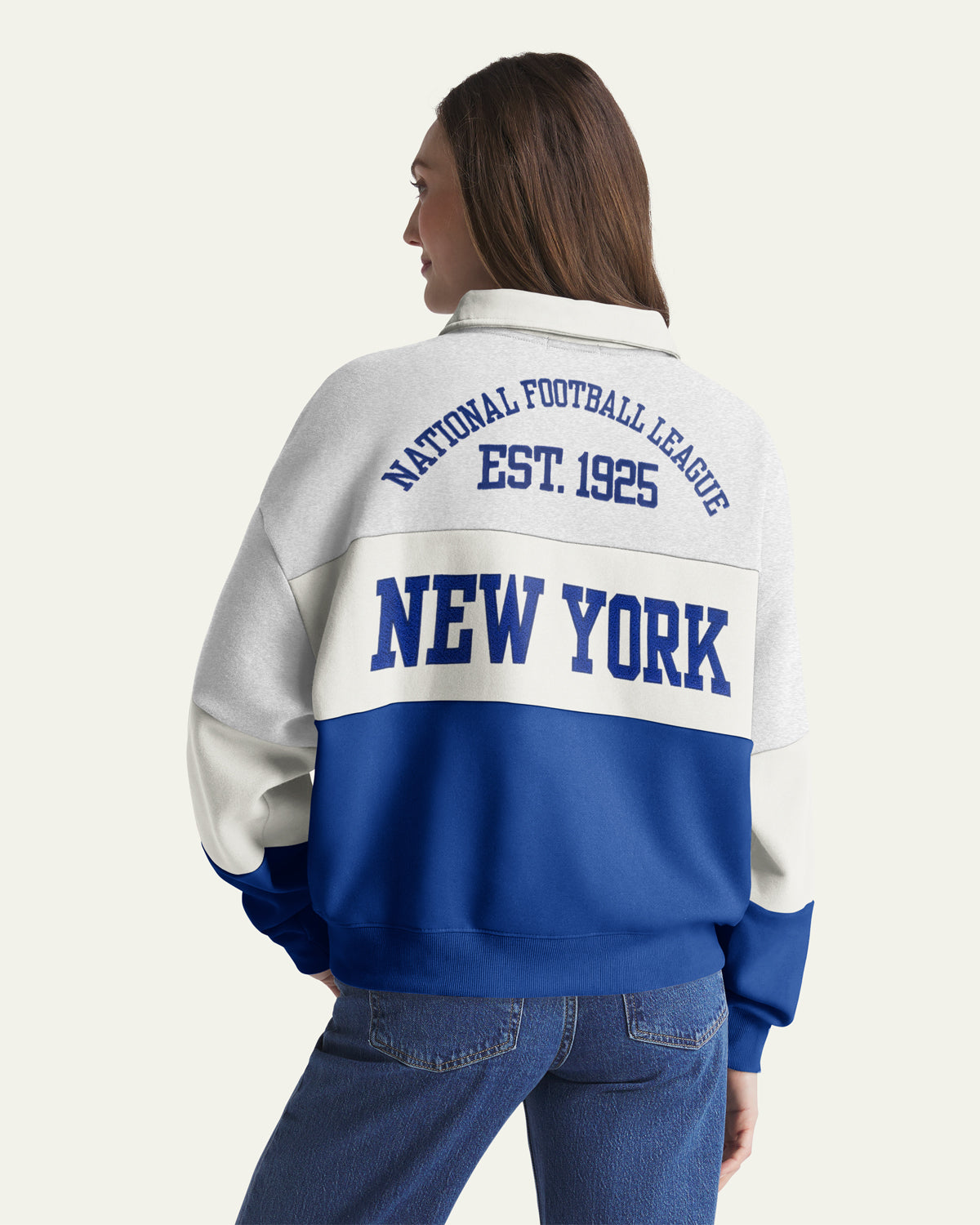 NEW YORK GIANTS STONEY CLOVER LANE X '47 RUGBY SWEATSHIRT