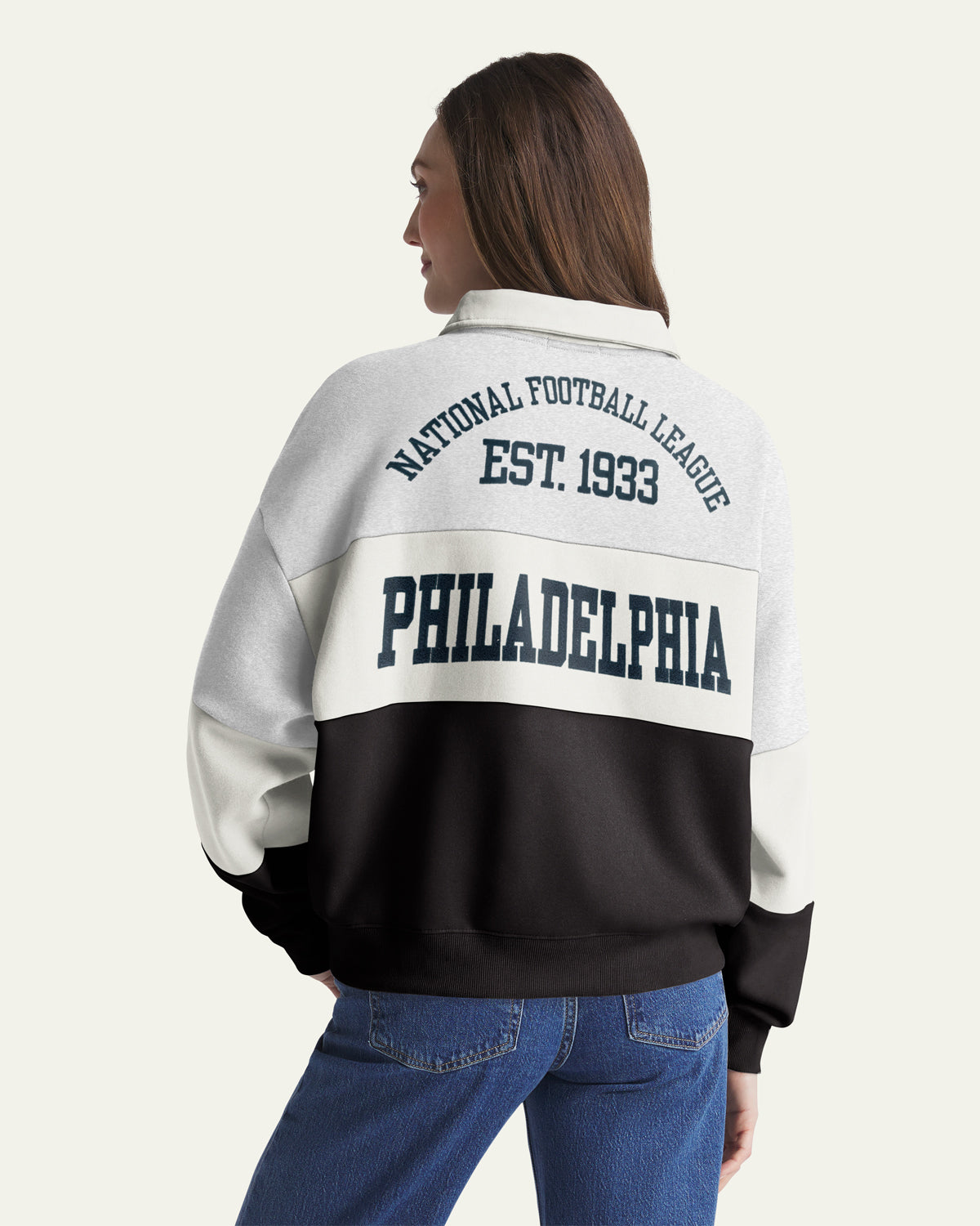 PHILADELPHIA EAGLES STONEY CLOVER LANE X '47 RUGBY SWEATSHIRT
